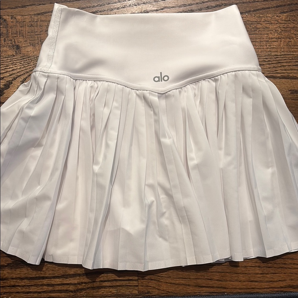 ALO Grand Slam White Skirt XS